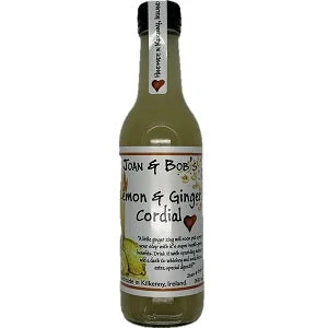 Joan & Bob's Lemon & Ginger Cordial 330ml