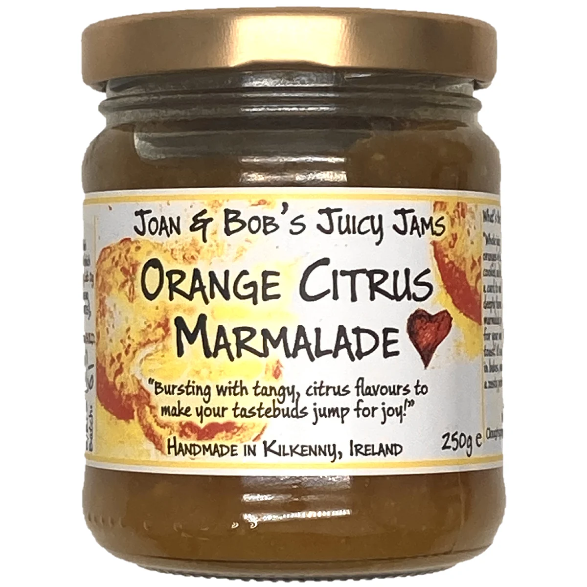 Joan & Bob's Orange Citrus Marmalade 250g