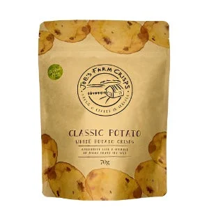 Joe's Farm Crisps Classic White Potato Crisps 70g