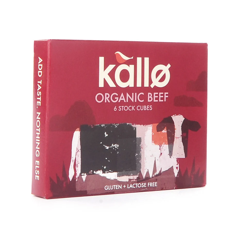 Kallo Organic Beef Stock Cubes 60g