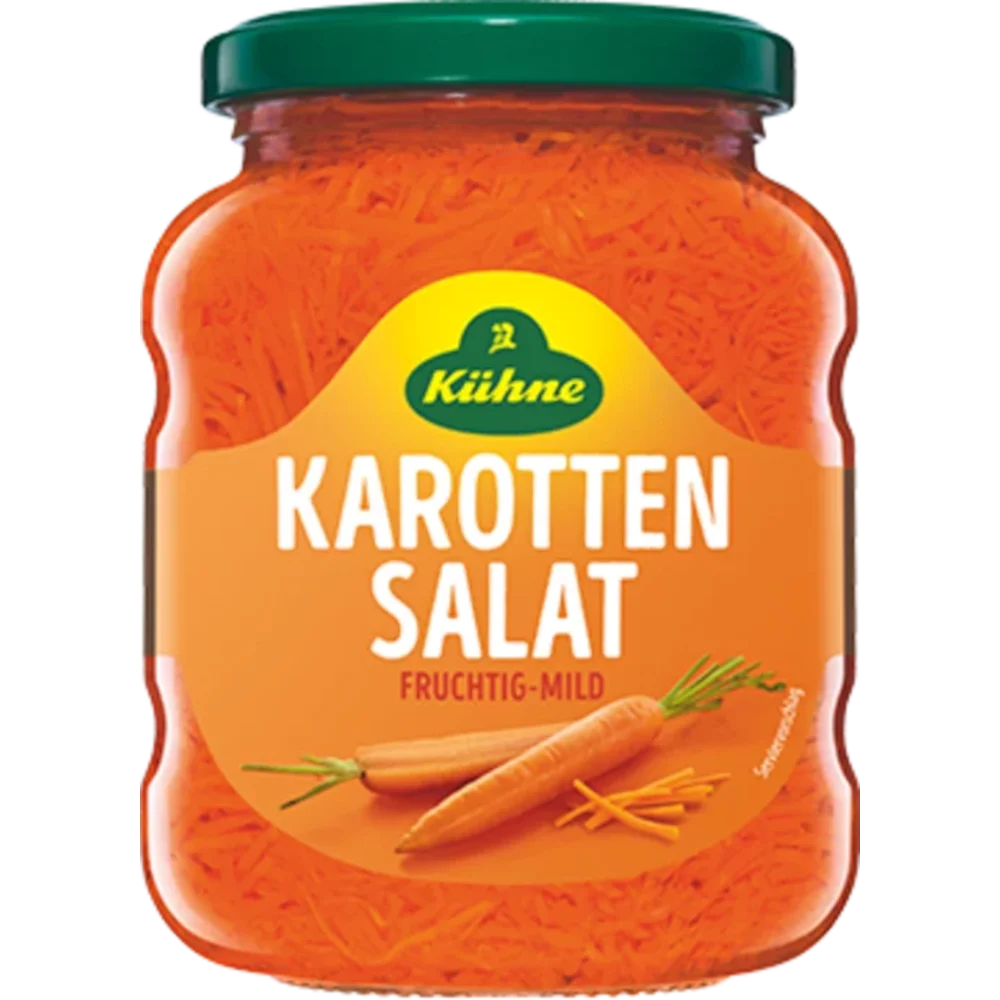 Kühne Karottensalat Fruchtig-Mild 370ml / 12.51fl.oz.