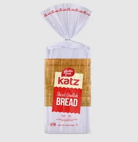 Katz Sliced Challah Bread - Gluten Free