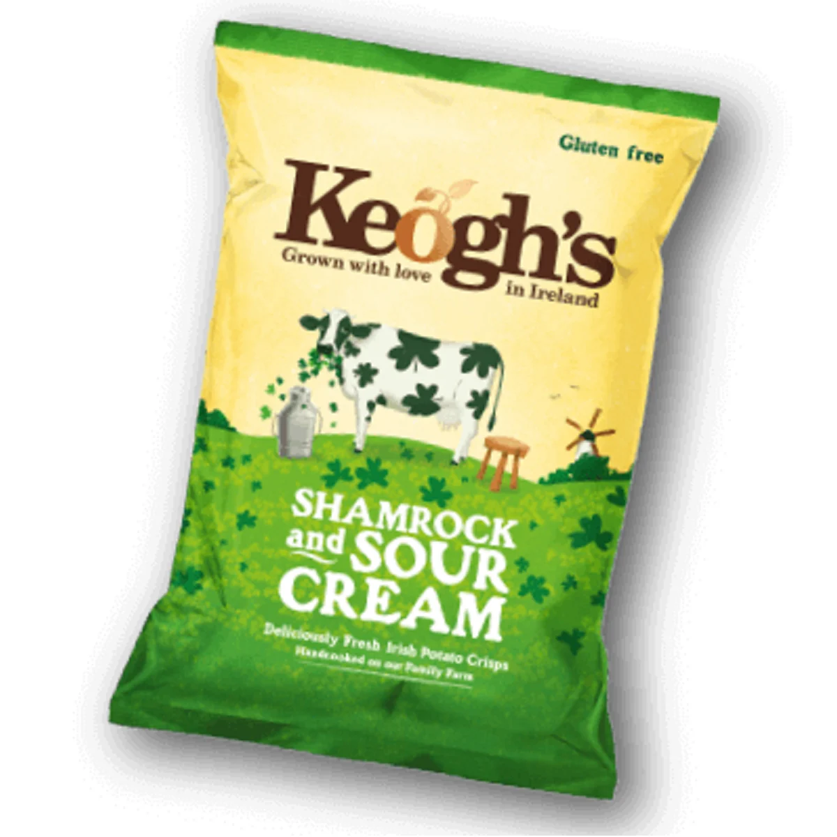 Keogh's Shamrock & Sour Cream 125g