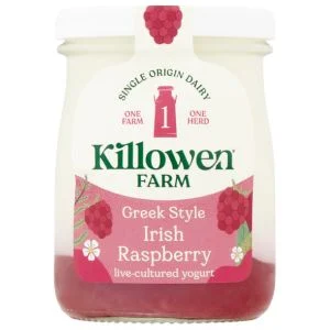 Killowen Farm Greek Style Irish Raspberry Yogurt 140g
