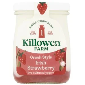 Killowen Farm Greek Style Irish Strawberry Yogurt 140g