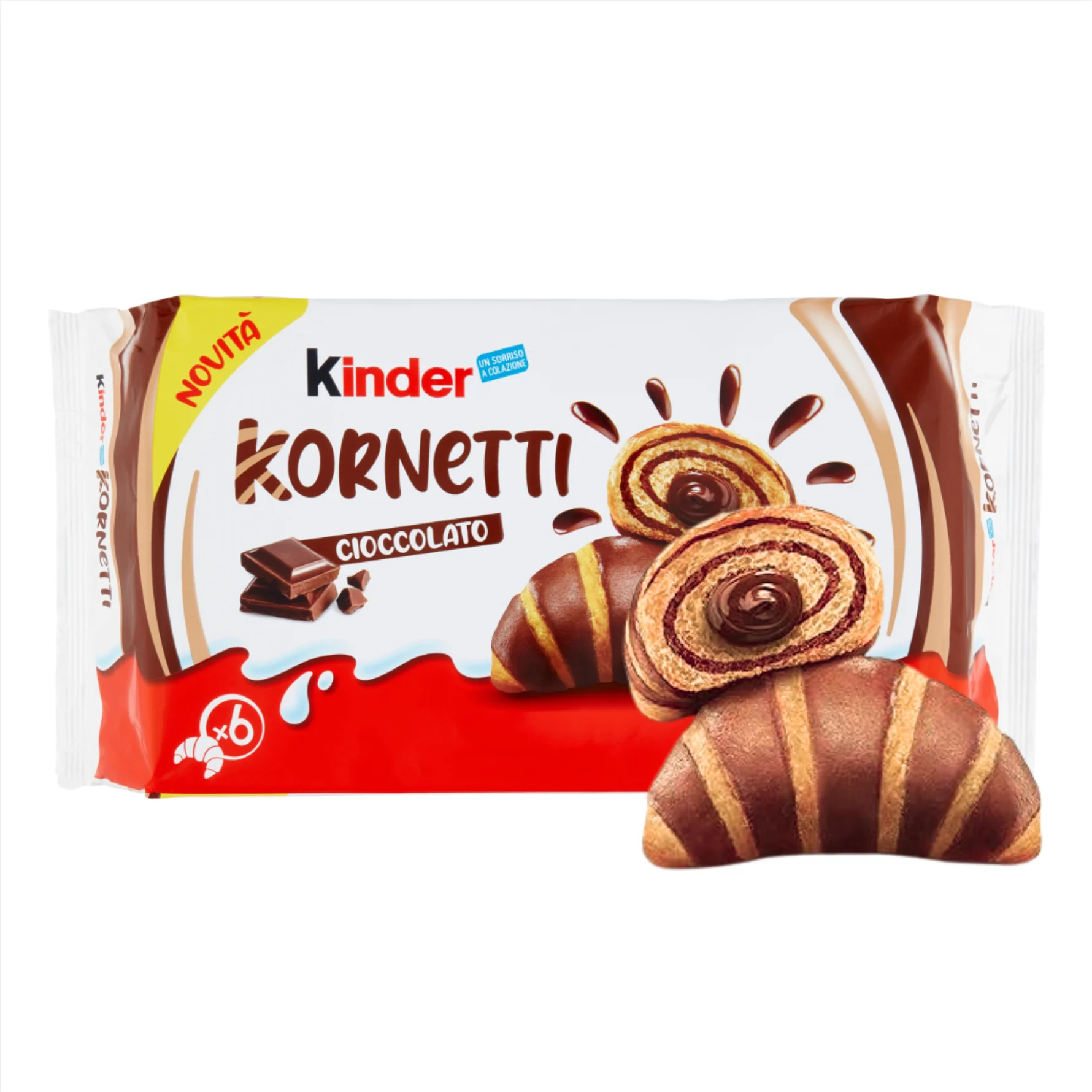Kinder Chocolate Kornetti 252g
