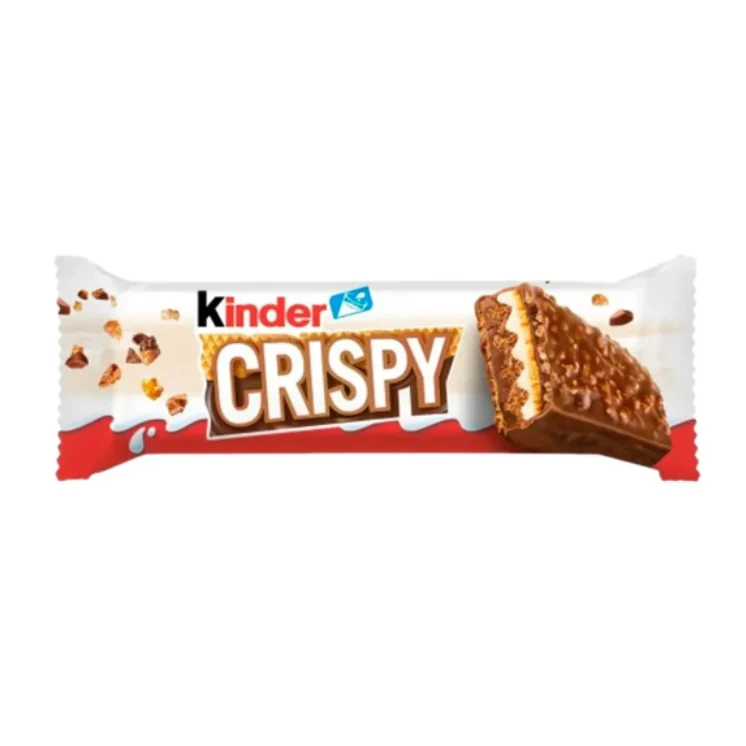 Kinder Crispy Chocolate Bars 34g