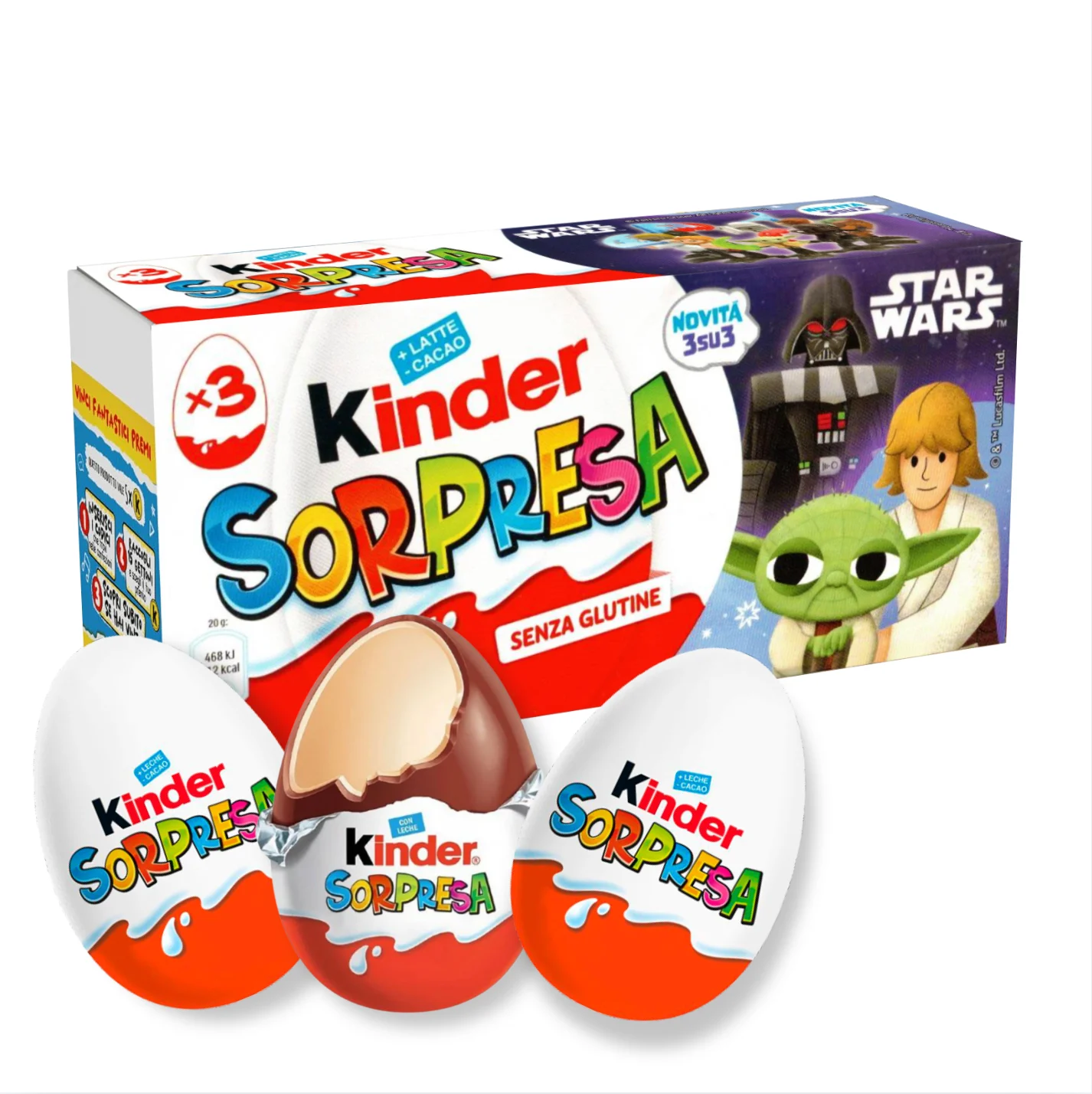 Kinder Sorpresa Star Wars 3-pack (3x20g)