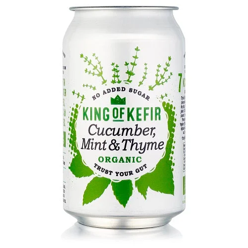 King of Kefir Cucumber Mint & Thyme can 330ml