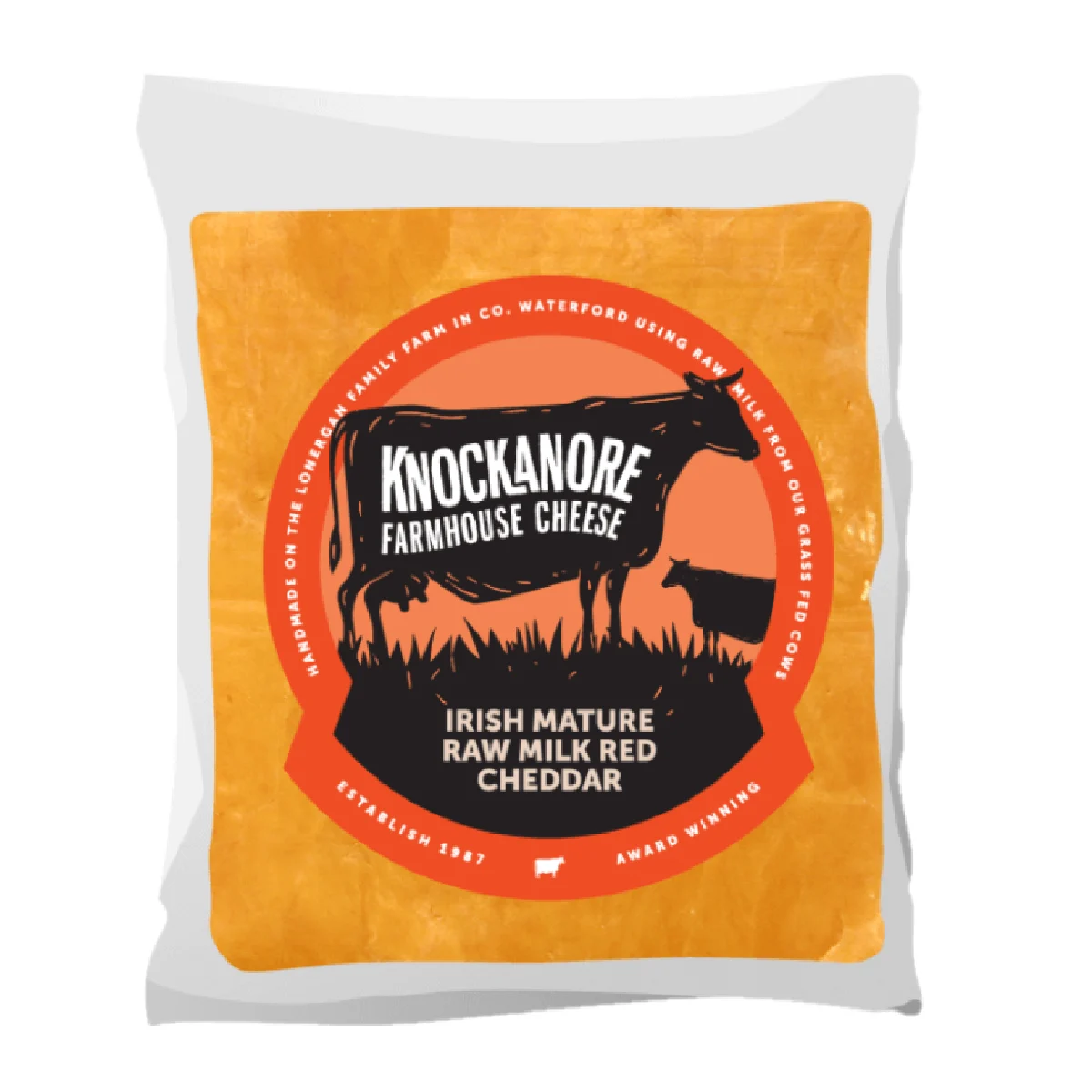 Knockanore Irish Mature Red Cheddar 150g
