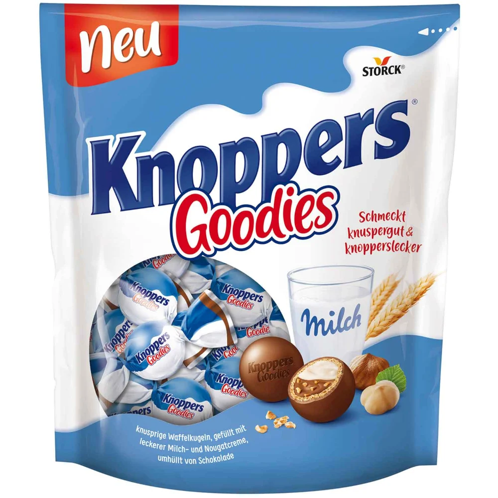 Storck Knoppers Goodies Waffelkugeln 180g / 6.34oz