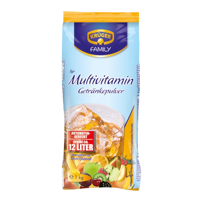 KRÜGER FAMILY Getränkepulver Multivitamin 1kg / 2.2lbs