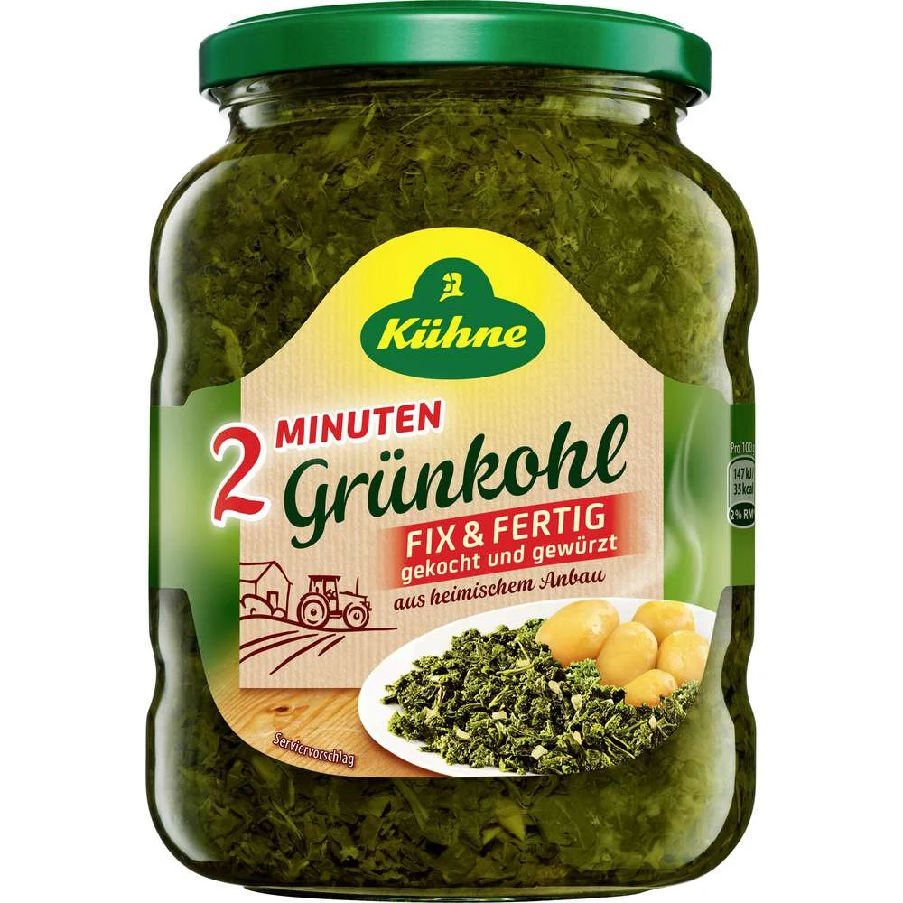 Kühne Grünkohl Fix & Fertig 720ml / 24.34 fl. oz.