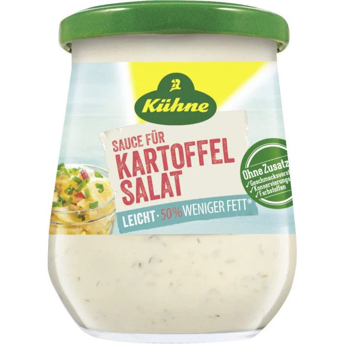 Kühne Sauce für Kartoffelsalat Leicht 250ml / 8.45 fl. oz.