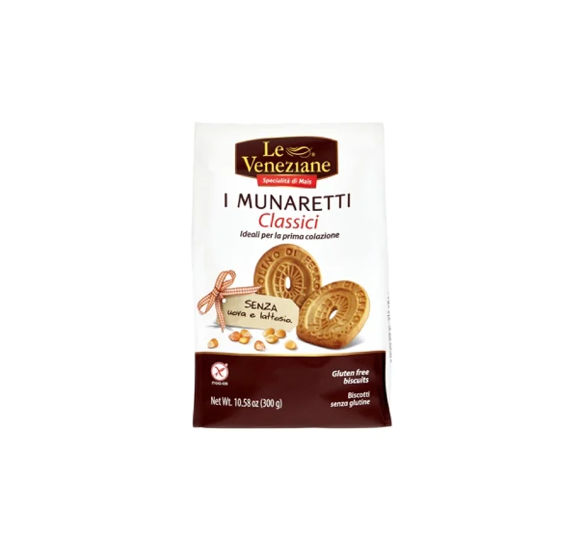 Le Venetian Munaretti Gluten Free Biscuits 300g