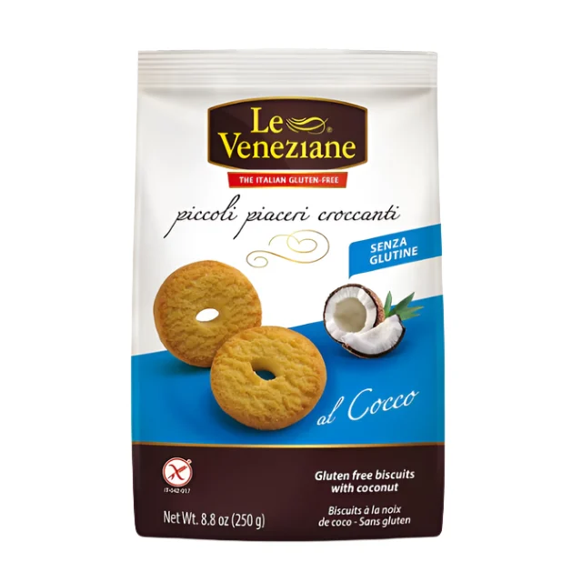 Le Veneziane Gluten Free Coconut Cookies 250g