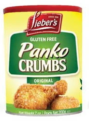 Liebers Gluten Free Panko Crumbs