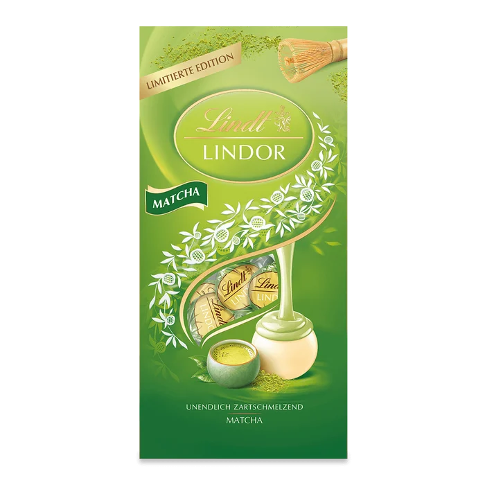 Lindt Lindor Schokoladen Kugeln Matcha 137g / 4.83oz