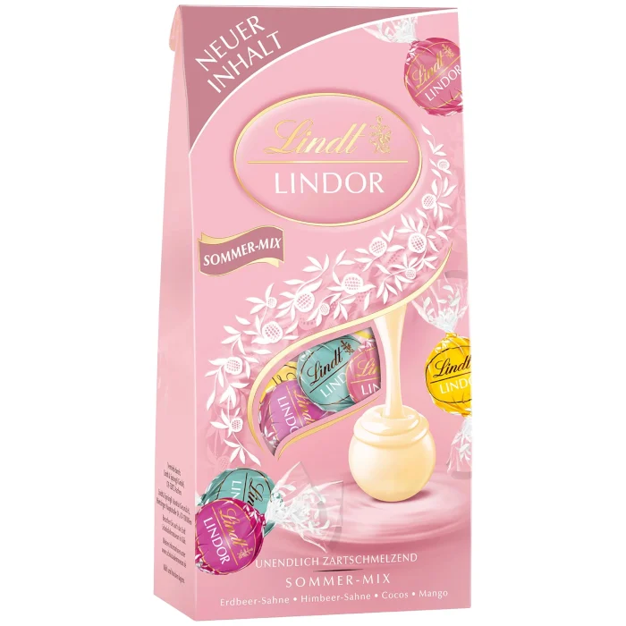 Lindt Lindor Schokoladen Kugeln Sommer Mix 137g / 4.83oz