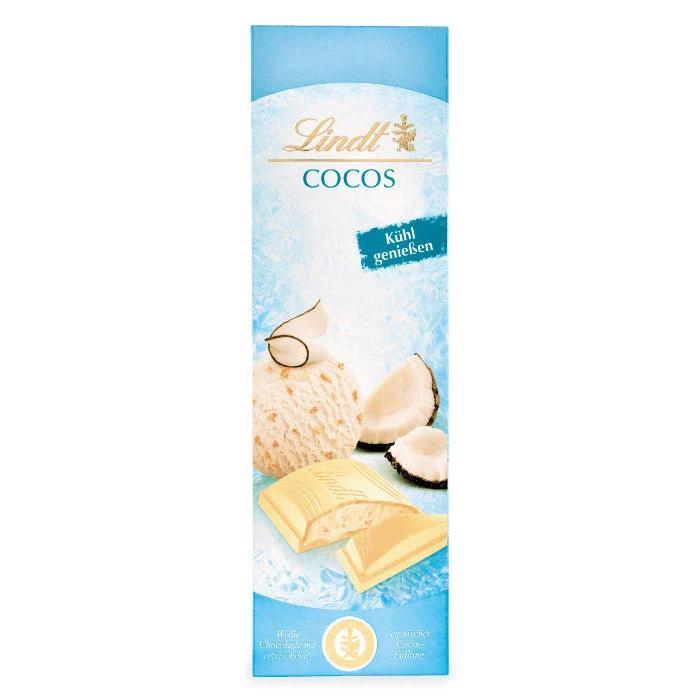 Lindt Cocos Weiße Schokoladen Tafel 100g / 3.52oz