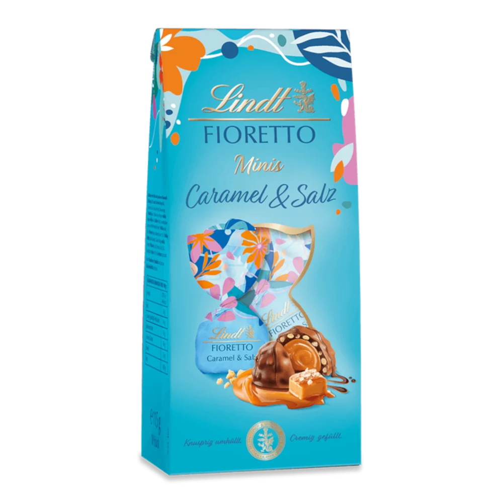 Lindt Fioretto Caramel & Salz Mini Pralinen 115g / 4.05oz