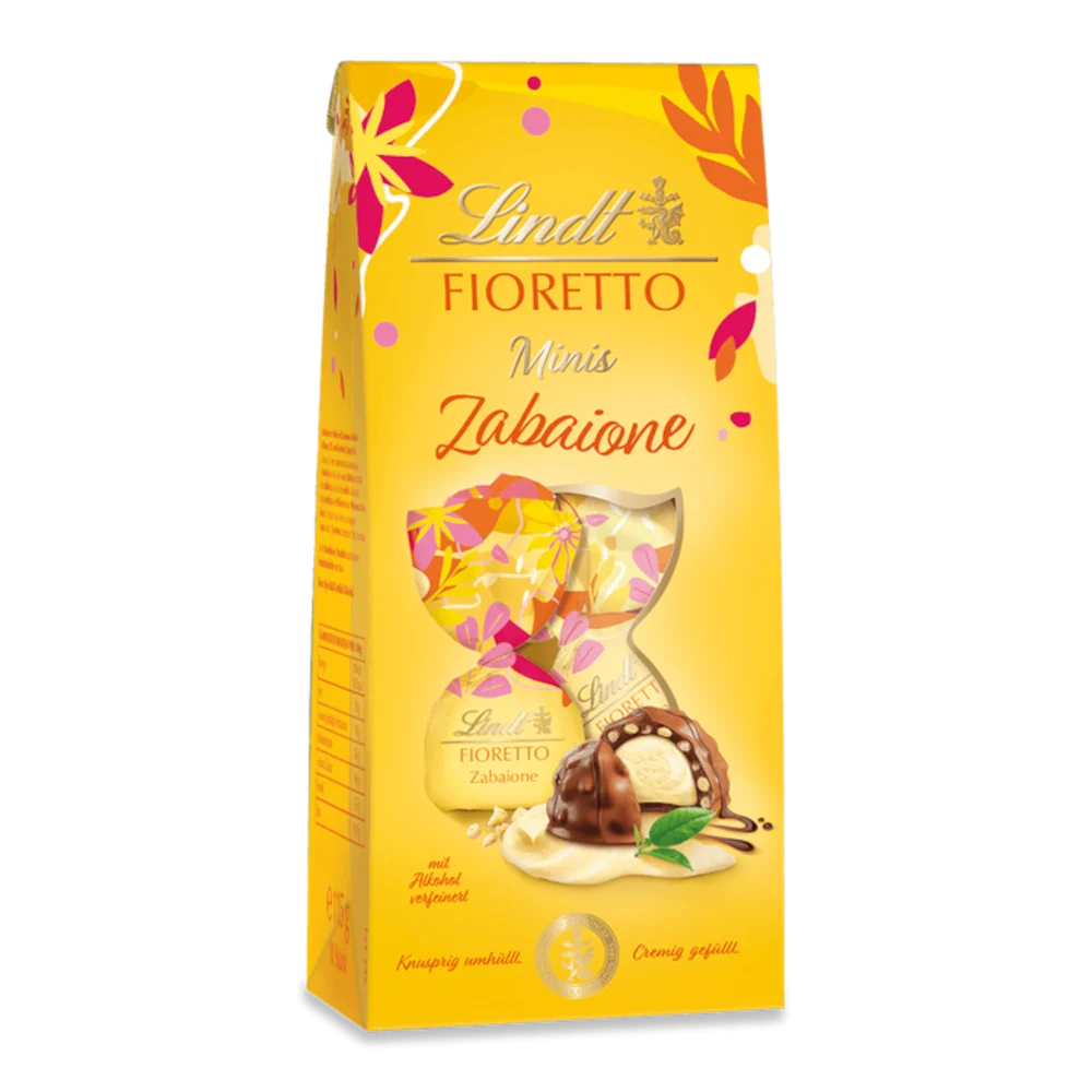 Lindt Fioretto Zabaione Mini Pralinen 115g / 4.05oz