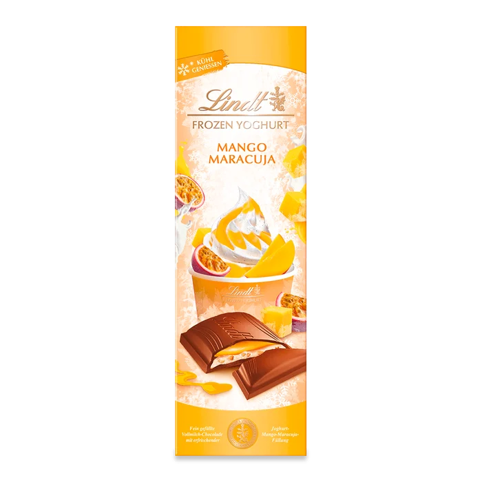 Lindt Frozen Yoghurt Mango Maracuja Tafel 100g / 3.52oz