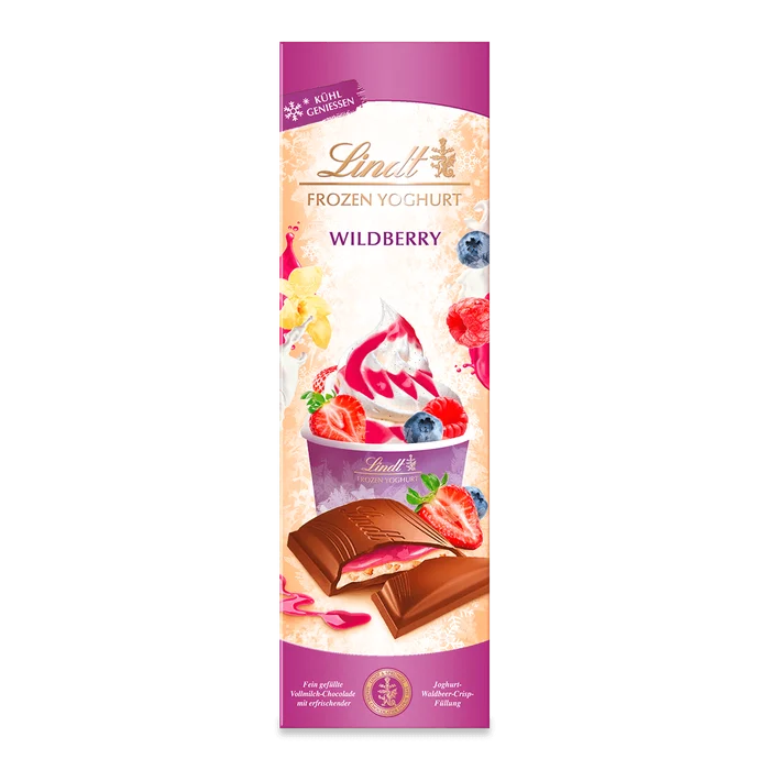 Lindt Frozen Yoghurt Wildberry Tafel 100g / 3.52oz