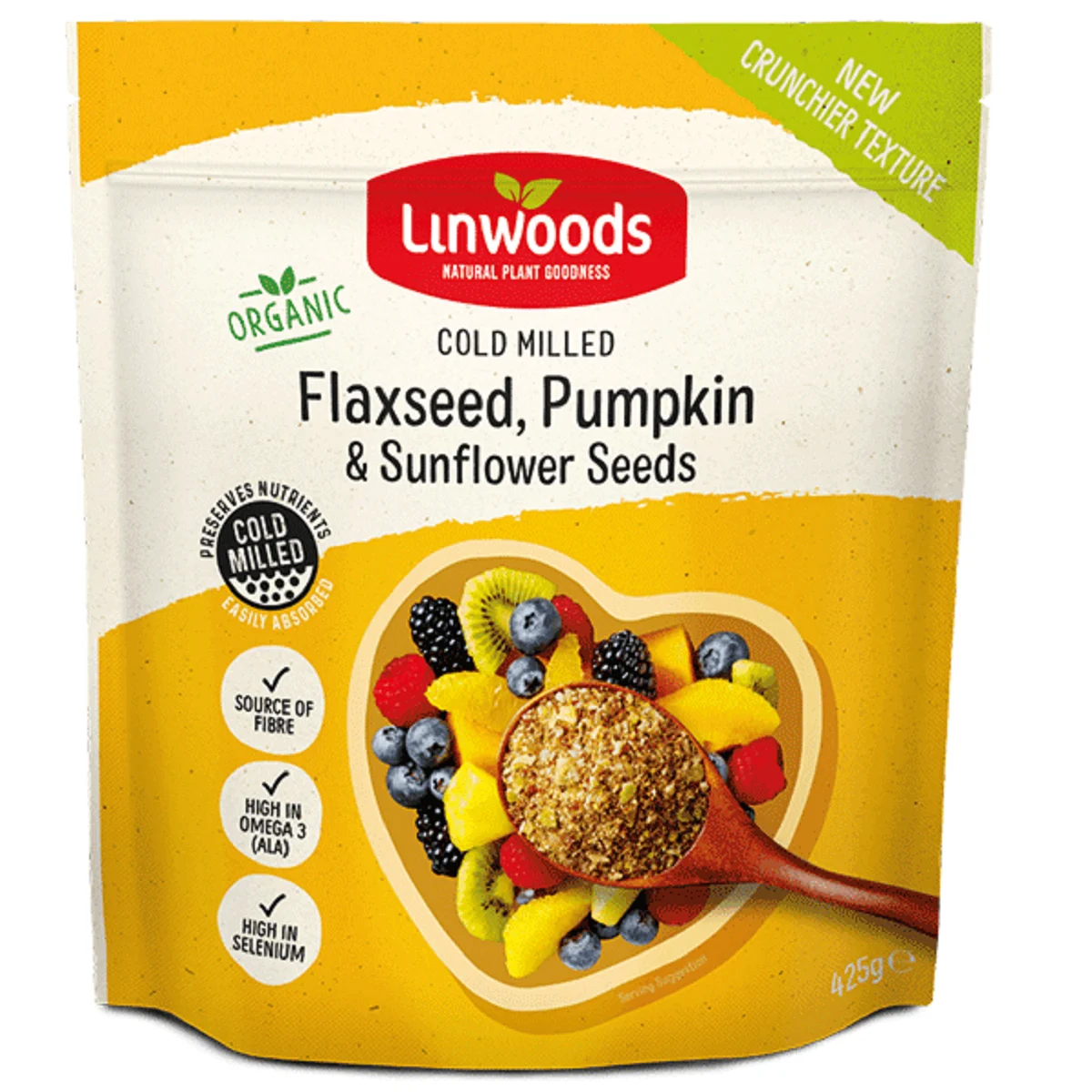 Linwoods Cold Milled Flaxseed, Pumpkin, & Sunflower Seeds 425g