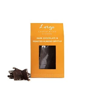Lorge Chocolatier Dark Chocolate & Roasted Almond Brittle 150g