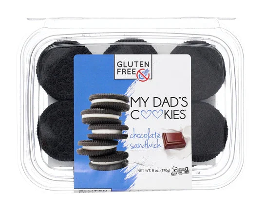 My Dad's Gluten Free Chocolate Sandwich Cookies
