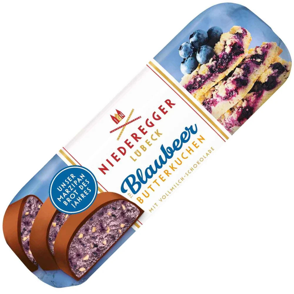 Niederegger Marzipan Brot Blaubeer Butterkuchen 125g