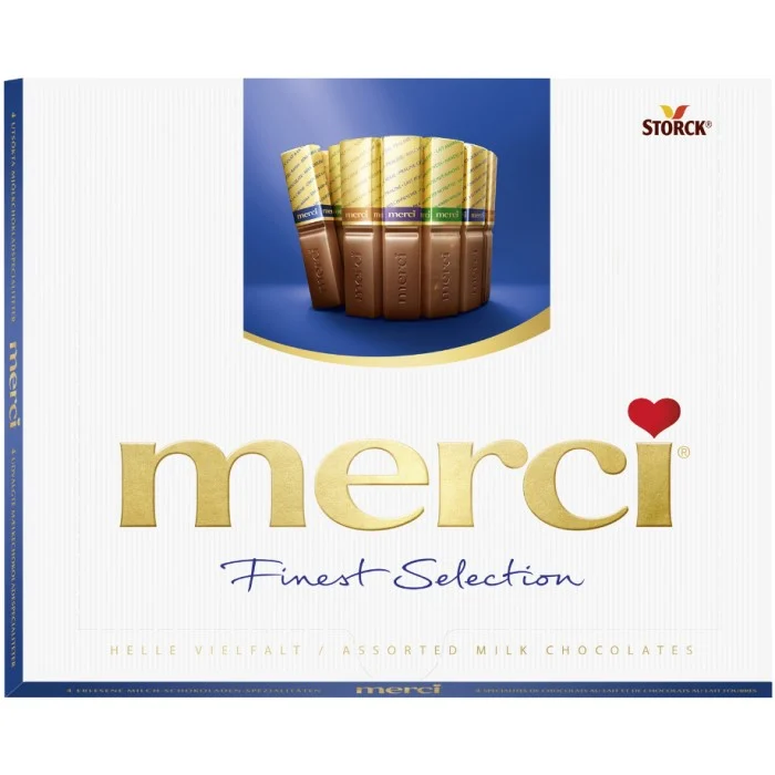 Storck Merci Finest Selection Helle Vielfalt 250g / 8.81 oz