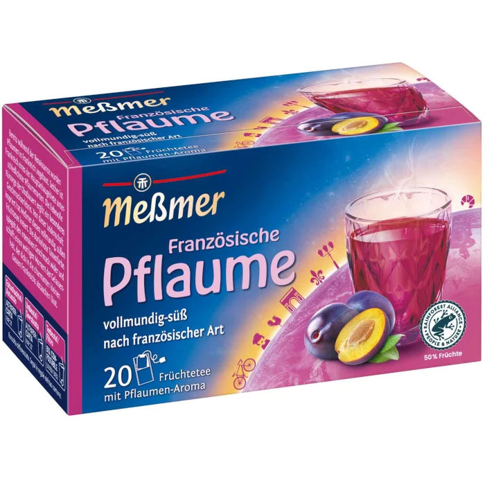 Meßmer Ländertee Französische Pflaume 20 Teebeutel