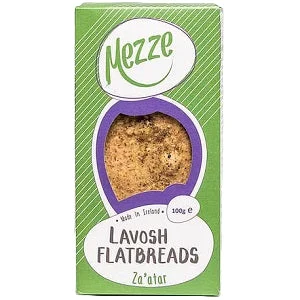 Mezze Lavosh Flatbreads Za'atar 100g
