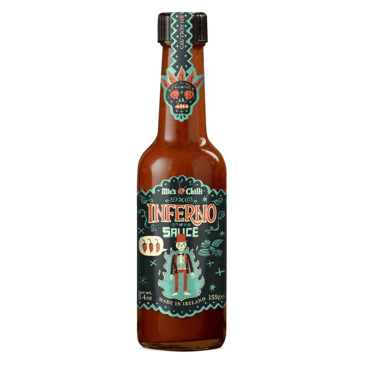 Mic's Chilli Inferno Sauce 155g