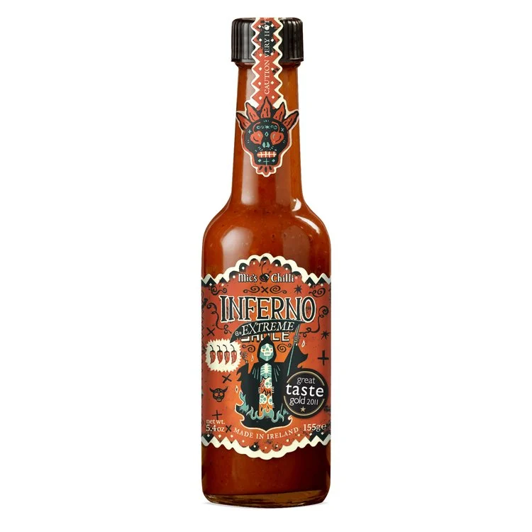 Mic's Chilli Inferno Sauce Extreme 155g