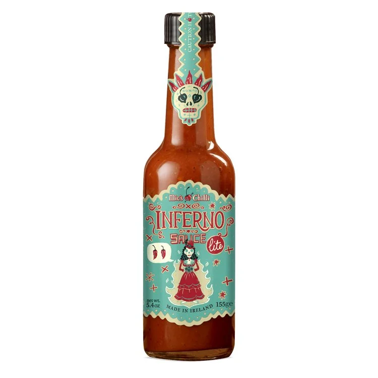 Mic's Chilli Inferno Sauce Lite 155g