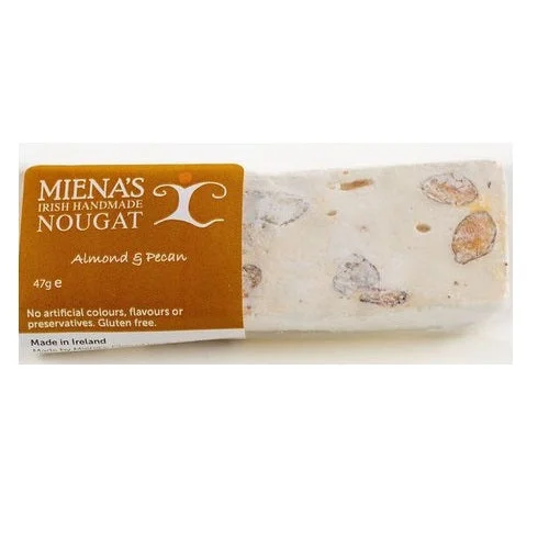 Miena's Irish Handmade Nougat Almond & Pecan 47g