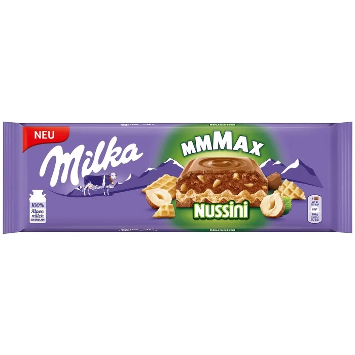Milka Mmmax Nussini Schokolade 270g / 9.52oz