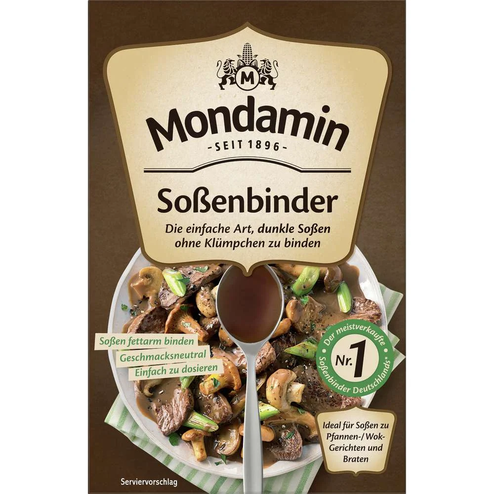 Mondamin Soßenbinder Dunkel 250g / 8.81oz