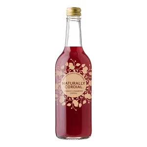 Naturally Cordial Orange & Cranberry Cordial 500ml