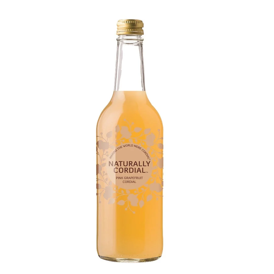 Naturally Cordial Pink Grapefruit Cordial 500ml