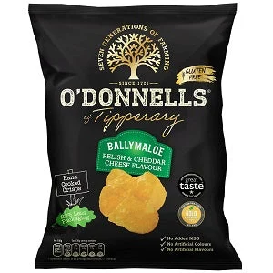 O'Donnells Ballymaloe Relish & Cheddar Cheese Flavour 125g