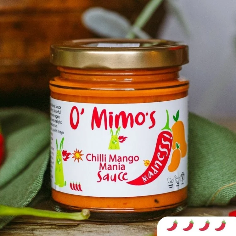 O' Mimo's Chilli Mango Mania Sauce 190g