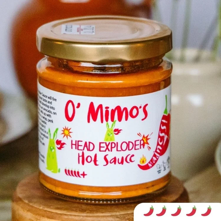 O' Mimo's Head Exploder Hot Sauce 190g