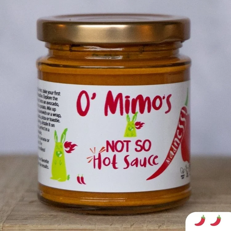 O' Mimo's Not So Hot Sauce 190g