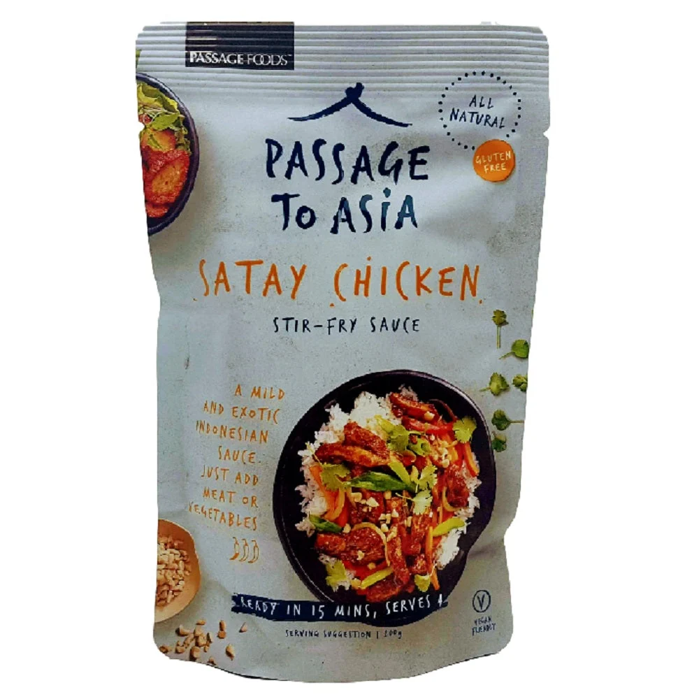 Passage To Asia Satay Chicken Stir-Fry Sauce 200g