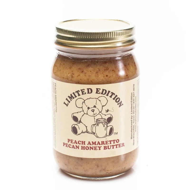 Peach Amaretto Pecan Honey Butter