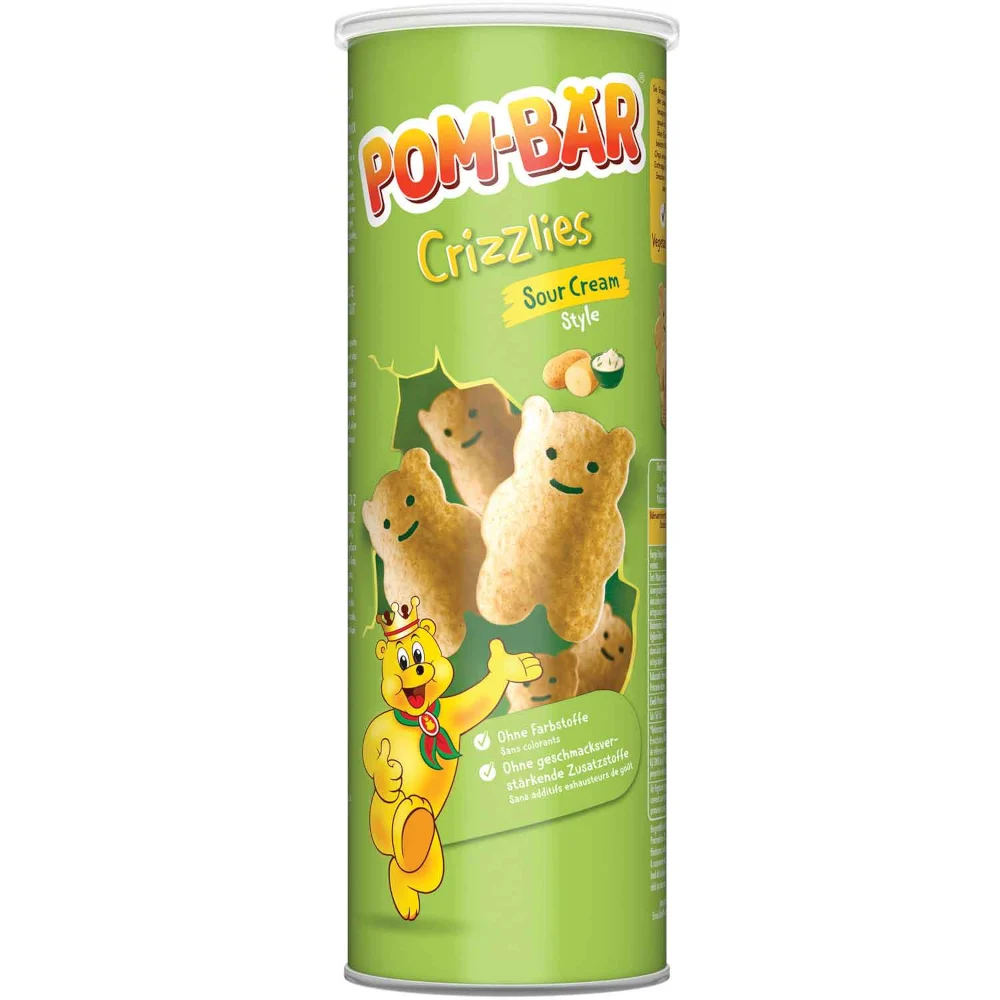 funny-frisch Pom-Bär Crizzlies Sour Cream Style 150g